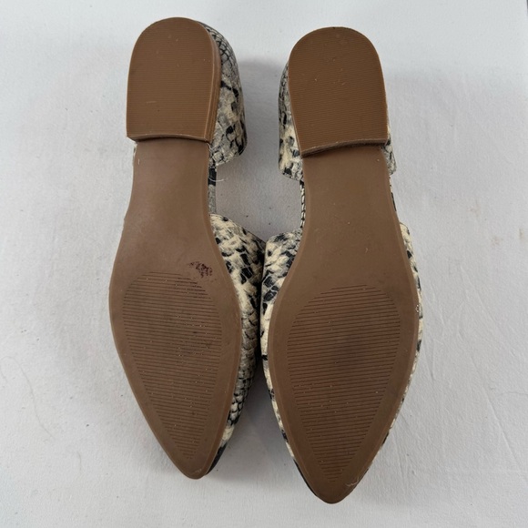 Steve Madden Snakeskin POINTED TOE Flats Size 9.5‎ - Picture 6 of 6
